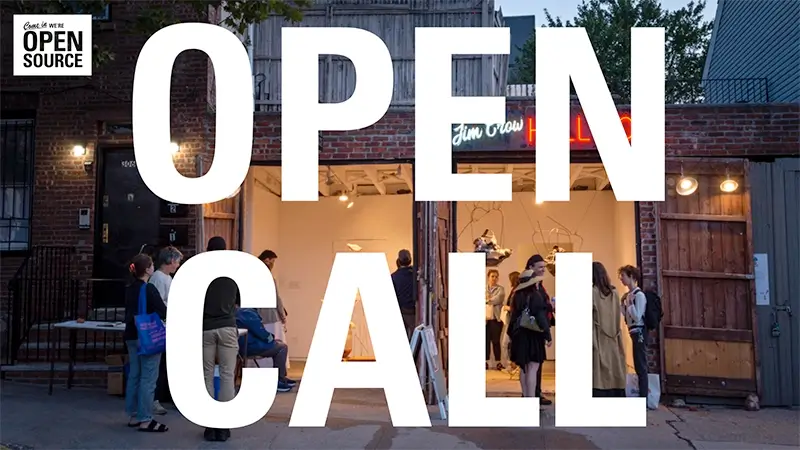 Open Call for 2026 Exhibitions