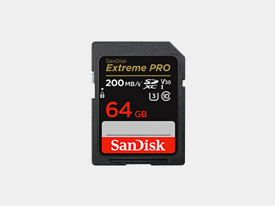 SanDisk 64GB Extreme PRO UHS-I SDXC Memory Card