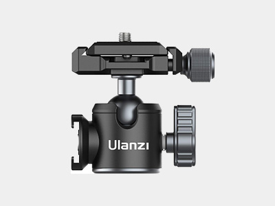 Ulanzi U-80L Side Cold Shoe Mount Ball Head