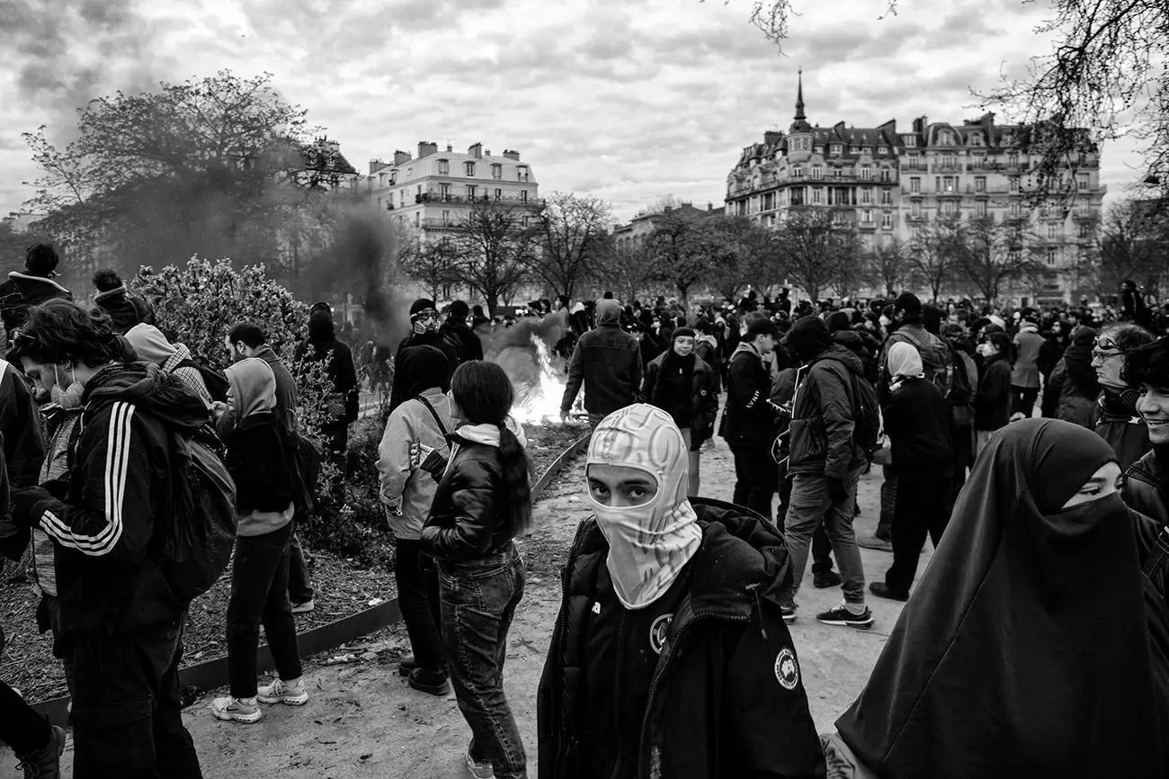 Demonstration March 28, 2022 - Macon retirement Paris<p>© Maryam Ashrafi</p>