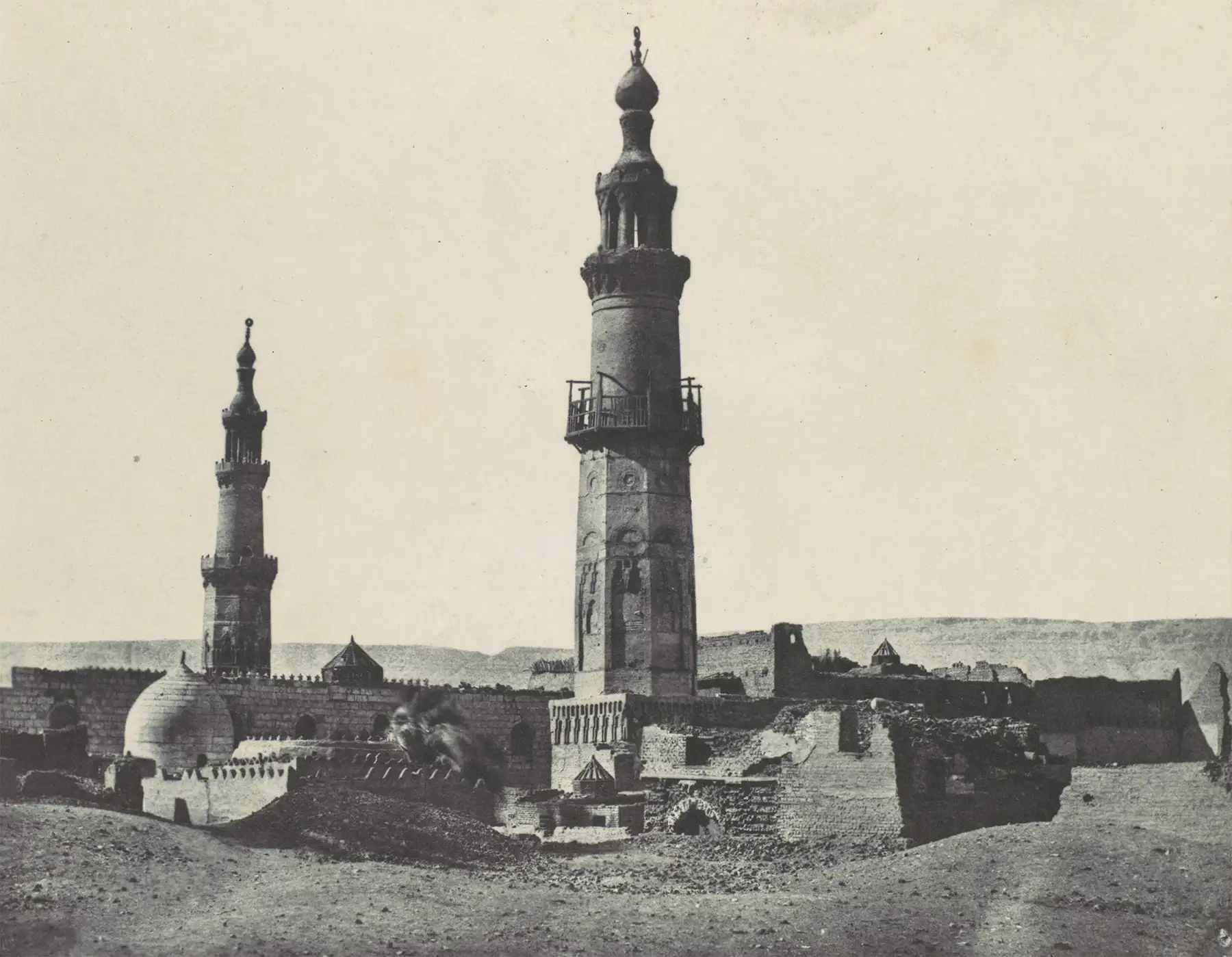 Haute-Égypte. Girgeh. Mosquèe d’Aly-Bey, 1850 - photograph by Maxime Du Camp (MET, 1981.1229.6.2)<p>© Maxime Du Camp</p>