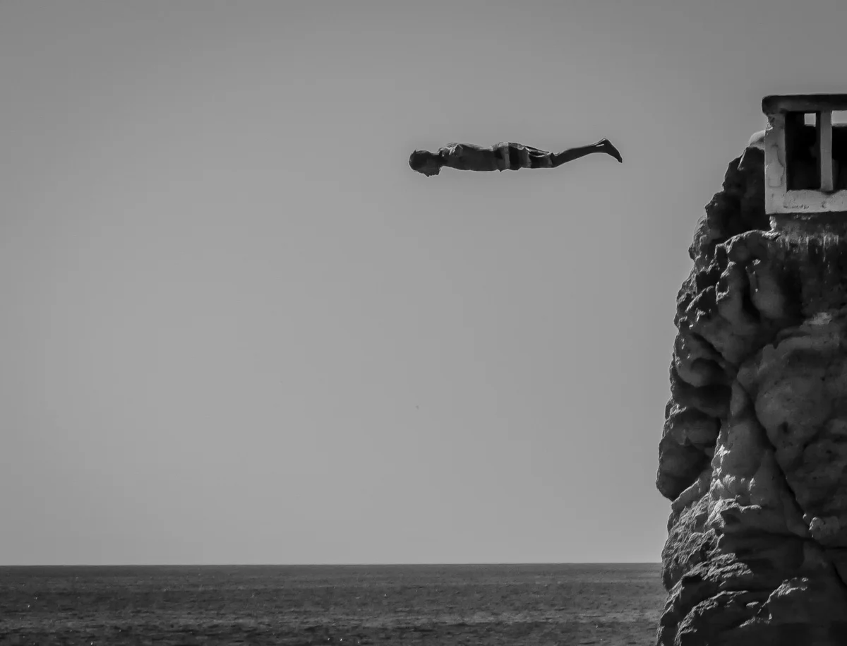 The Cliff Diver<p>© Sven Delaye</p>