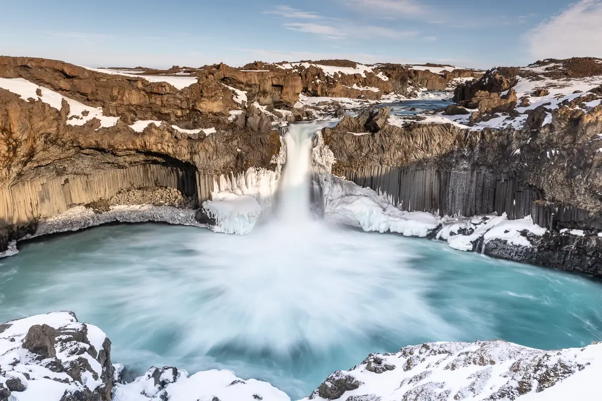 Aldeyjarfoss Iceland In Winter<p>© Debbie McCulliss</p>