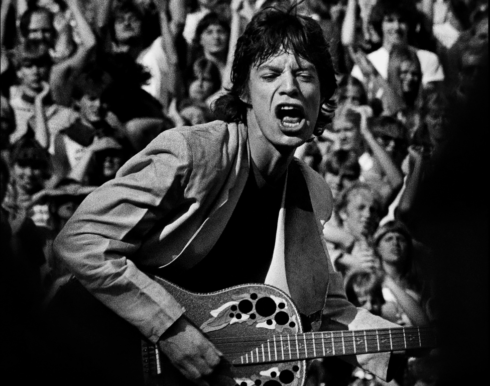 Mick Jagger 1982<p>© Joakim Strömholm </p>