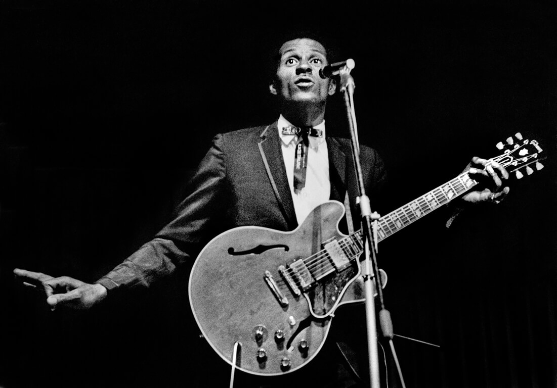 Chuck Berry 1965<p>© Joakim Strömholm </p>