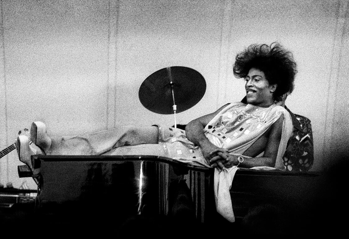 Little Richard 1975<p>© Joakim Strömholm </p>