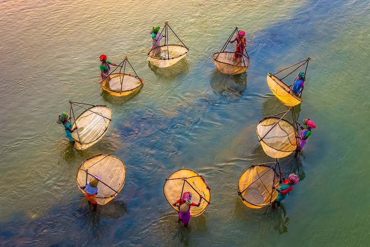 Fisherwomen At Work<p>© Saurabh Sirohiya</p>