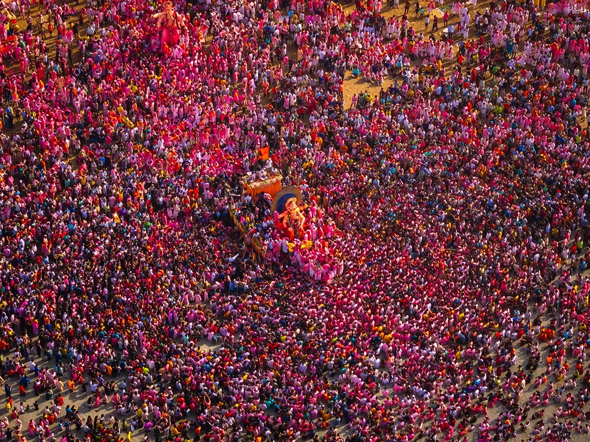 Sea of devotees<p>© Saurabh Sirohiya</p>