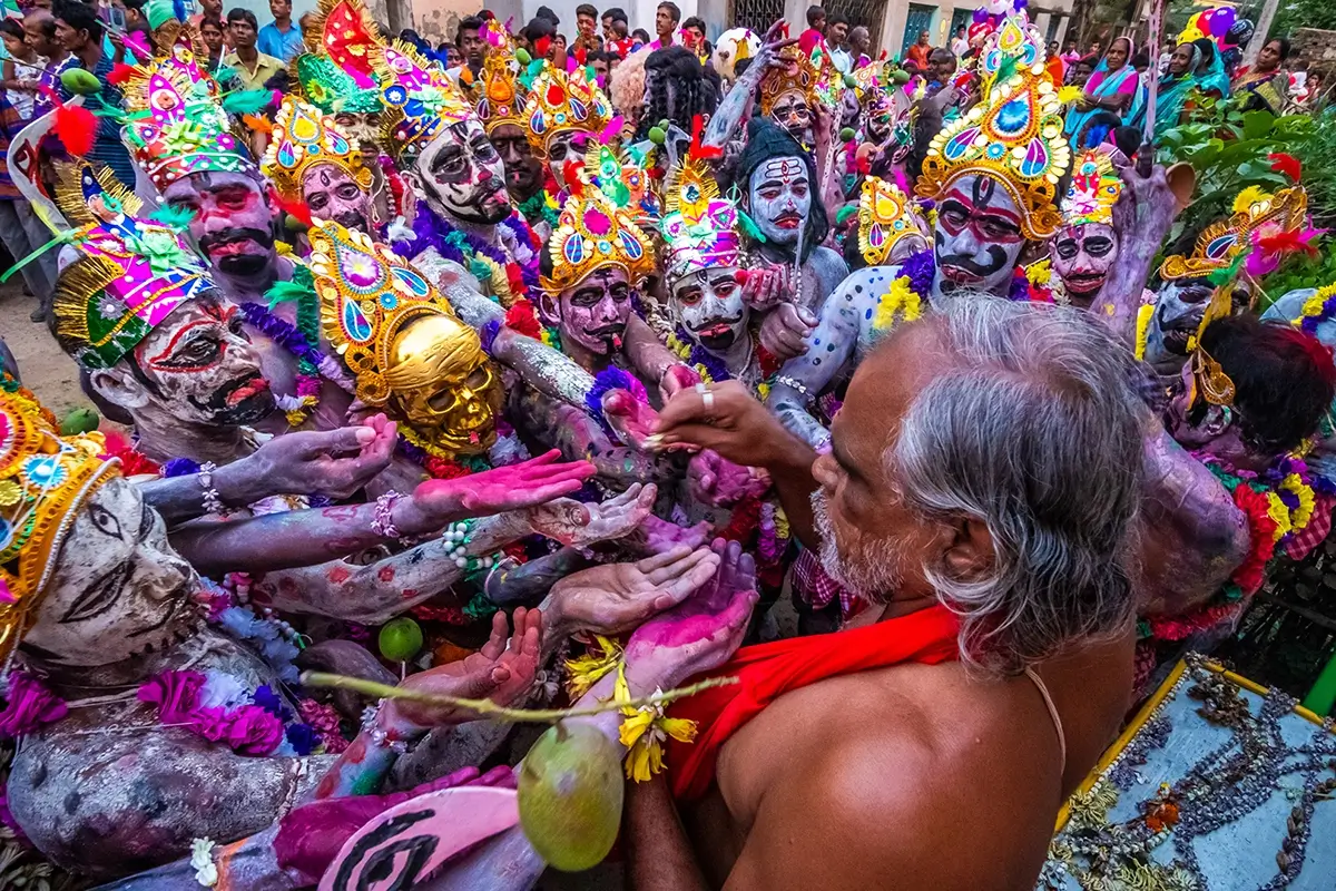 Colourful Gajan Festival<p>© Saurabh Sirohiya</p>