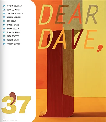 DEAR DAVE, Magazine